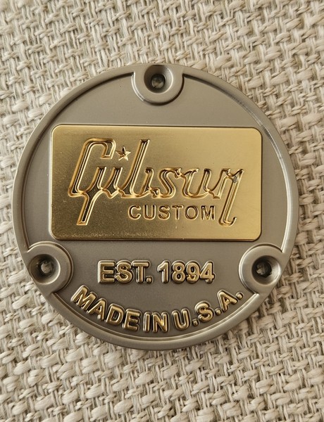 Gibson Custom Shop Placa Trasera Metal