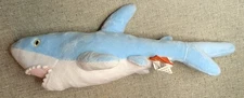 Adventure Planet MAKO SHARK 12" Plush New Stuffed Animal Toy Aquarium Fish