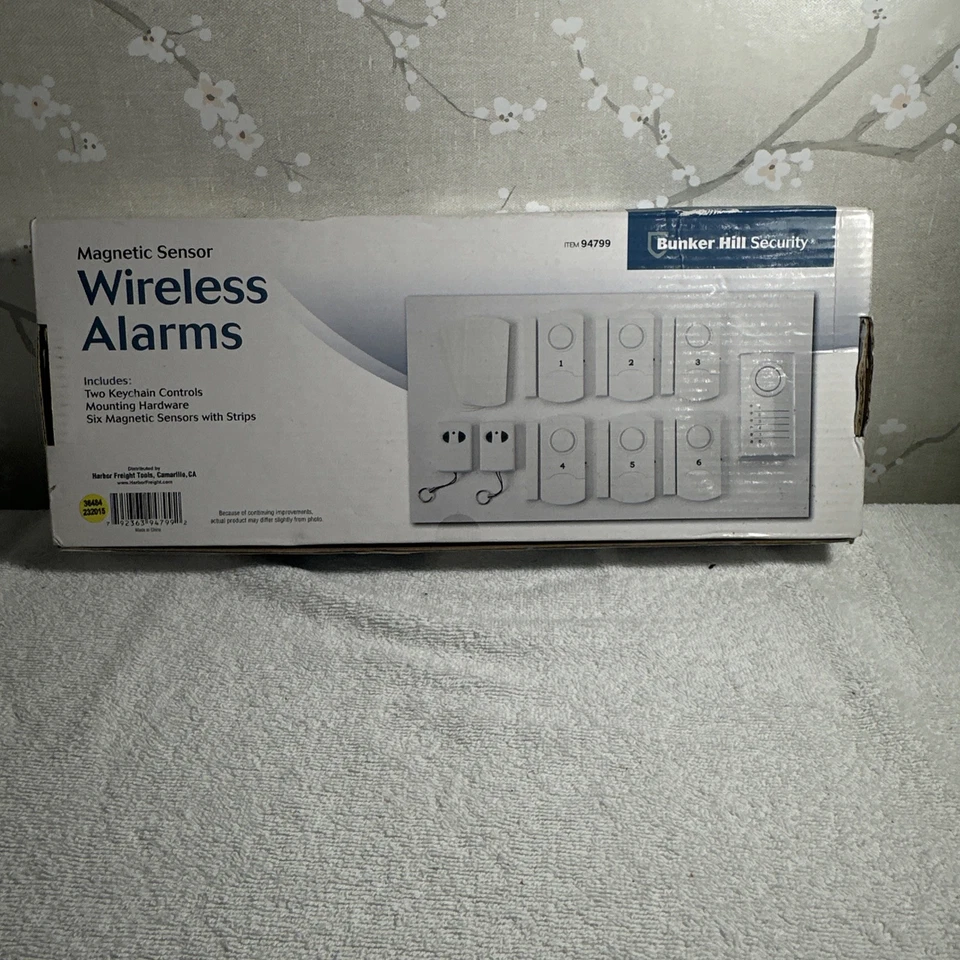 Bunker Hill Magnetic Sensor Wireless Alarms Set of 6 Sensors, New in Box - Image 3 of 4