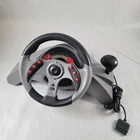 Mad Catz MC2 Racing Steering Wheel PlayStation 1 & 2 Ps1 Ps2 Vintage No pedals