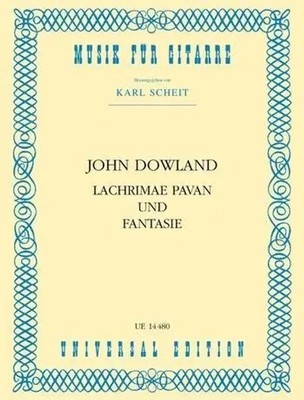 Karl Scheit | Lachrimae Pavan und Fantasie | Gitarre. Partitur. | Noten Partitur