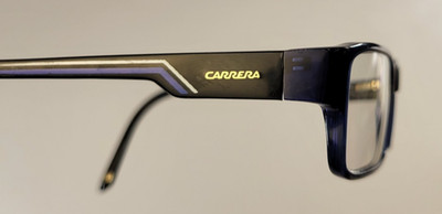 Designer youth Carrera By Safilo Blue and Black Eyeglasses CA6184 U6B 135