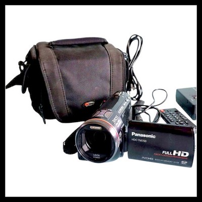 Panasonic TM700K 32 GB Camcorder Black Remote Charger Case 16GB SD