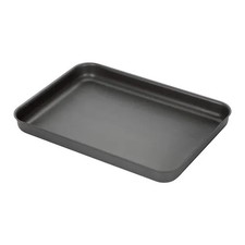 Image of Stellar Roasting Tray Hard Anodised 36x25cm Rectangular Ovenware Black Quality
