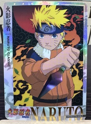 Naruto Classic Poster NRZ06-PTR-009L3 Official Naruto Kayou Trading Card T4W6 NM