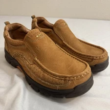 Camel Crown Men's Casual Loafers Brown size 9.5