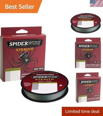 Spiderwire Stealth Braid Fishing Line 8lb 125yd   Ultimate Stealth Performance