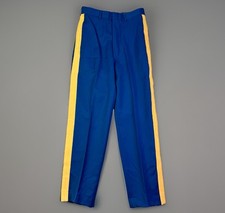 US Army Men's ASU Dress Blues Service Uniform Braided Trousers/Pants 32R