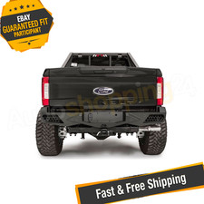 Fab Fours Fs17-e4151-1 Vengeance Rear Bumper For 2017-2022 Ford Super Duty Fab Fours Fs17-e4151-1 Vengeance Rear Bumper For 2017-2022 Ford Super Duty