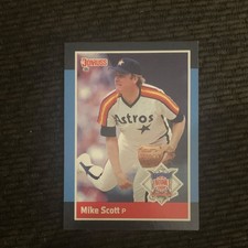 Donruss 1988 All-Stars Mike Scott Houston Astros MLB Card #40