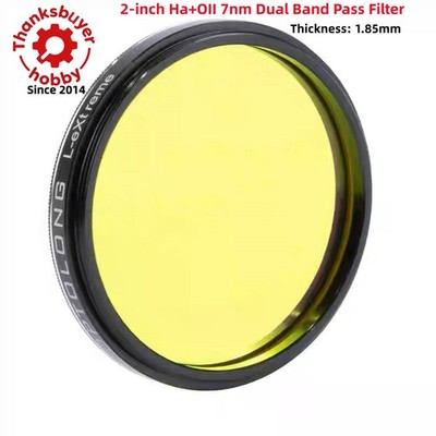 OPTOLONG L-extreme 2'' Ha+OII 7nm Dual Band Pass Filter for DSLR CCD Cameras