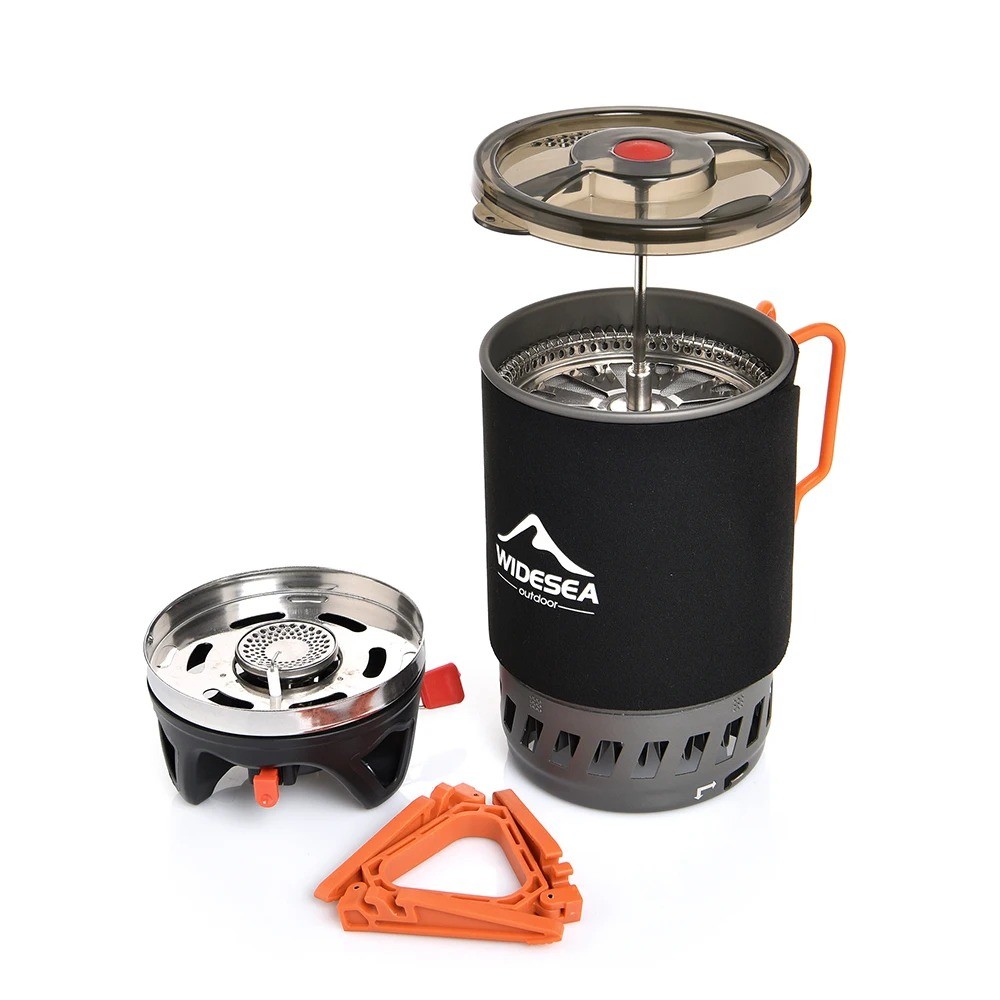 Gas Stove With A