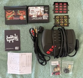 Atari Jaguar Games boxed and accessories job lot