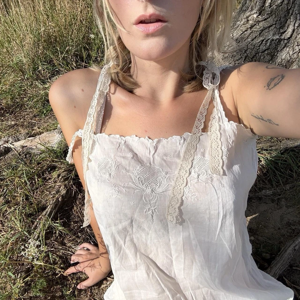 Edwardian Cotton Babydoll Playsuit - Изображение 2 из 4