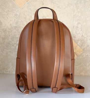 MICHAEL KORS ブラウンレザーリュック Michael Kors Slater Medium Chain Backpack Luggage | eBay