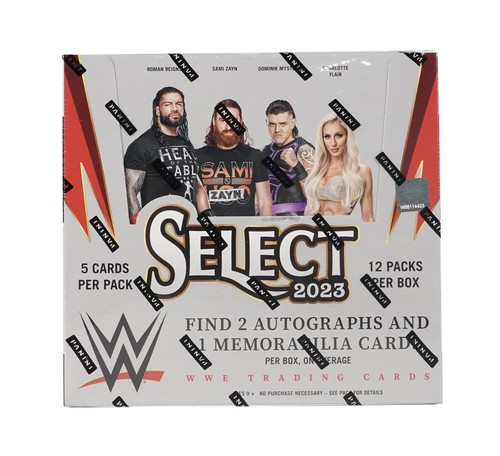 2023 PANINI SELECT WWE WRESTLING HOBBY BOX