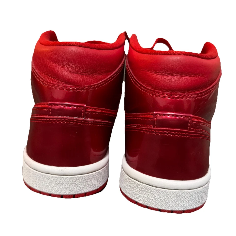 Girls Jordan 1’s Ruby Reds Size 6.5 Youth Sneaker Shoes - Image 2 of 4
