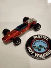1969 Hot Wheels Redline BRABHAM REPCO F1 - Red - One Owner + Button