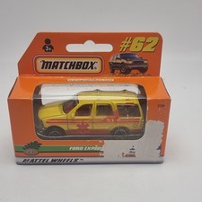 Vintage 1998 Mattel Wheels 1-75 Matchbox Ford Expedition nuovo con scatola