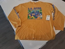 Urban Outfitters Parks Project Welcome To LA River Long Sleeve Tee Shirt, 2XL