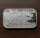 1 oz Silver Bar / Prooflike Naked and Afraid #3 from CMG Mint / L.E. of 99 w/COA