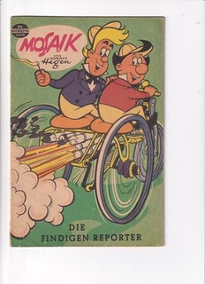 Mosaik 84 Digedags Hannes Hegen " Die findigen Reporter " original 1963