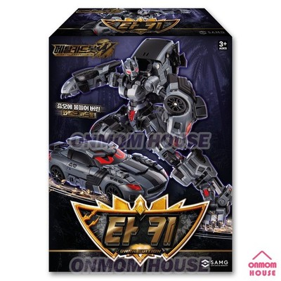 Metal Cardbot W Tachy Dark Edition Transformer Robot Cheetah Korean Toy 2026