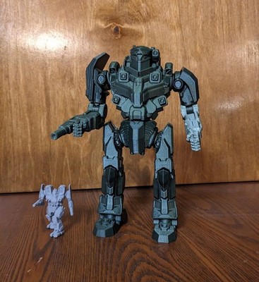 Mech Figurine - Black Knight; 7'' Size, Articulated
