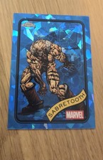 2025 Topps Marvel Chrome Sapphire Sabretooth Refractor #92