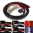 60'' Tailgate LED Light Strip Reverse Brake Turn Signal Light Bar for GMC