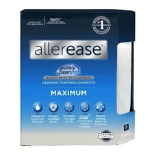 AllerEase Maximum Protection Queen Mattress Cover - Bed Bug & Allergy