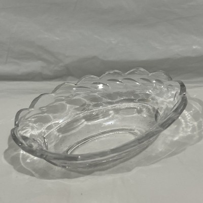 Antiker offener Grabengraben Salzkeller mundgeblasen geschliffenes Glas 19.Jh. spätgeorgianisch selten!