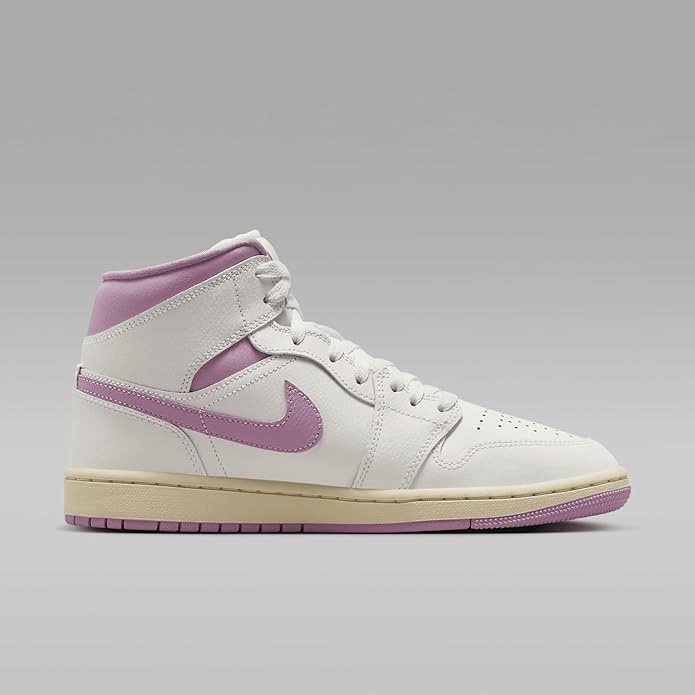 JORDAN WOMENS AIR JORDAN 1 MID FASHION SNEAKERS BOX NO LID #BQ6472 162