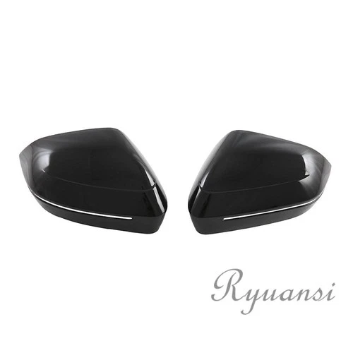 For BMW X3 2025-2026 Gloss Black Side Rearview Mirror Cover Trims Accessories