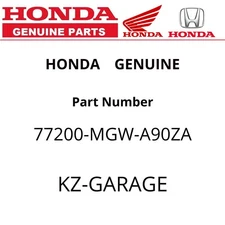 HONDA GENUINE SEAT ASSEMBLY COMPLETE 1993-2024 XR650L 77200-MGW-A90ZA NEW