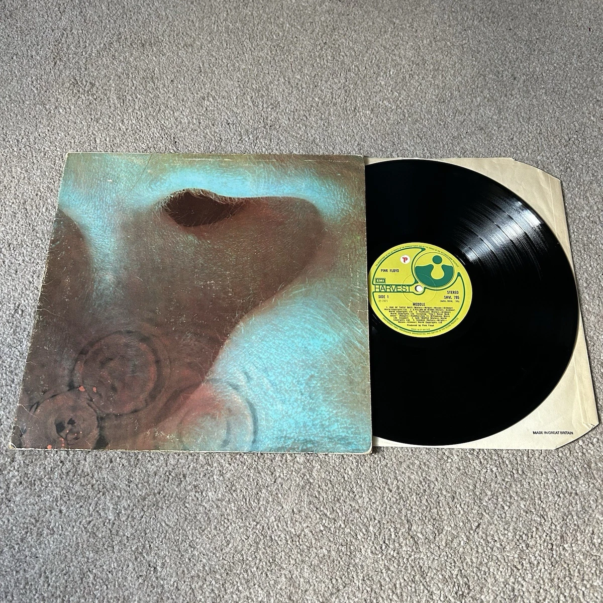 Pink Floyd Meddle Uk Lp for sale | eBay