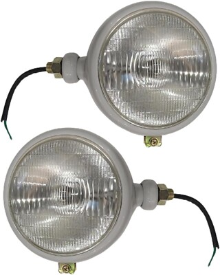 12V Grey Headlight Fit for New Holland Ford Tractor 8N 2N 9N 600 800 NAA 310066F