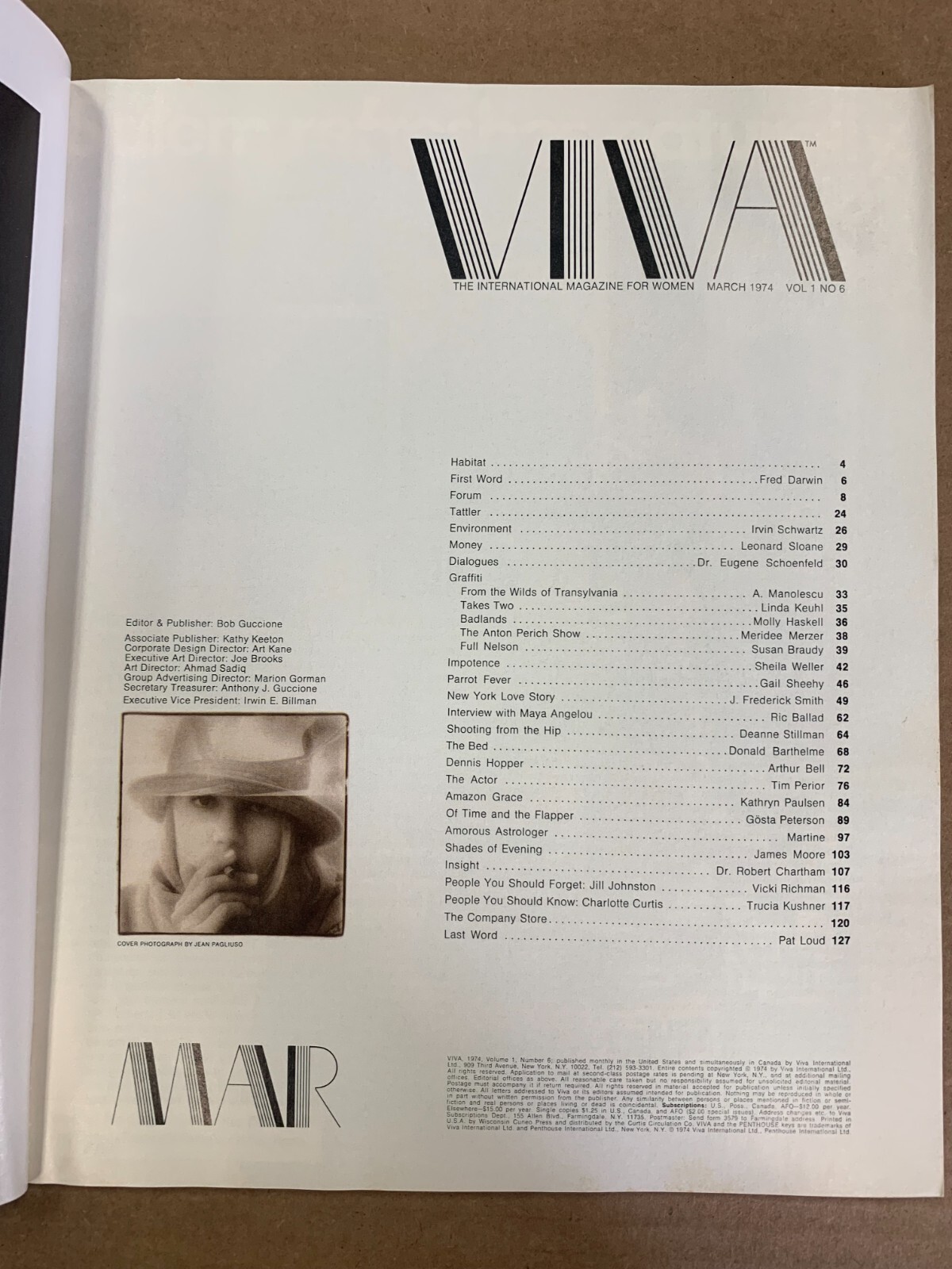 VIVA magazine - March 1974