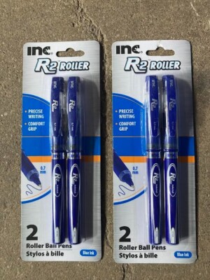 New X counts R-2 Precision Roller Ball Cap Pens Blue