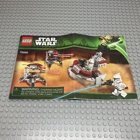 LEGO Star Wars 75000 Clone Troopers vs. Droidekas Set Complete See Note