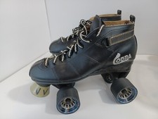 Cobra Men's Black Roller Derby Speed Skates 8 -