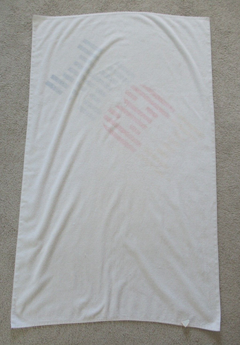 Toalla de playa piscina con logotipo promocional IBM Computers de colección 100 % algodón 57"x36" - Imagen 3 de 9