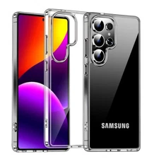 Clear Case For Samsung Galaxy S25 Ultra S25+ Slim Shockproof Anti-Yellow Cover