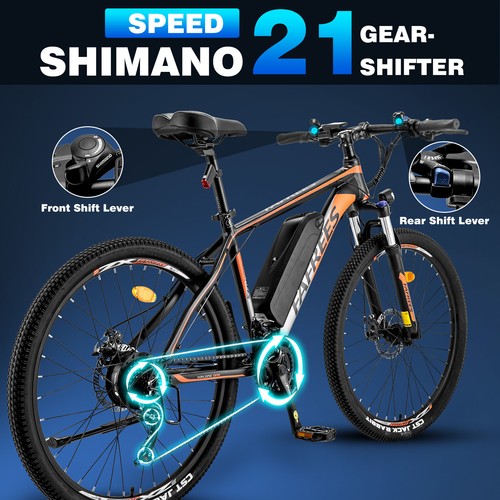 FAFREES HAILONG ONE Electric Bike 26inch MTB Mountain City E-Bike 36V 13Ah 250W - Picture 8 of 21