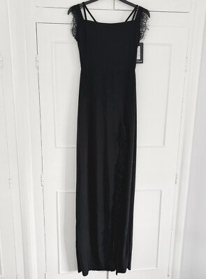 plus size long lace dress with sleeves Kiyonna Long Plus Size Lace Dress main image 1