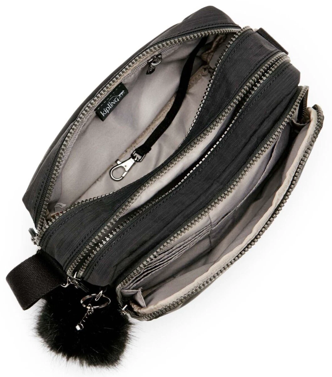 Kipling SILEN Small Across Body Shoulder Bag True Dazz Black eBay