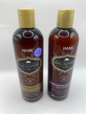 Hask Macadamia Oil Shampoo and Conditioner Se...