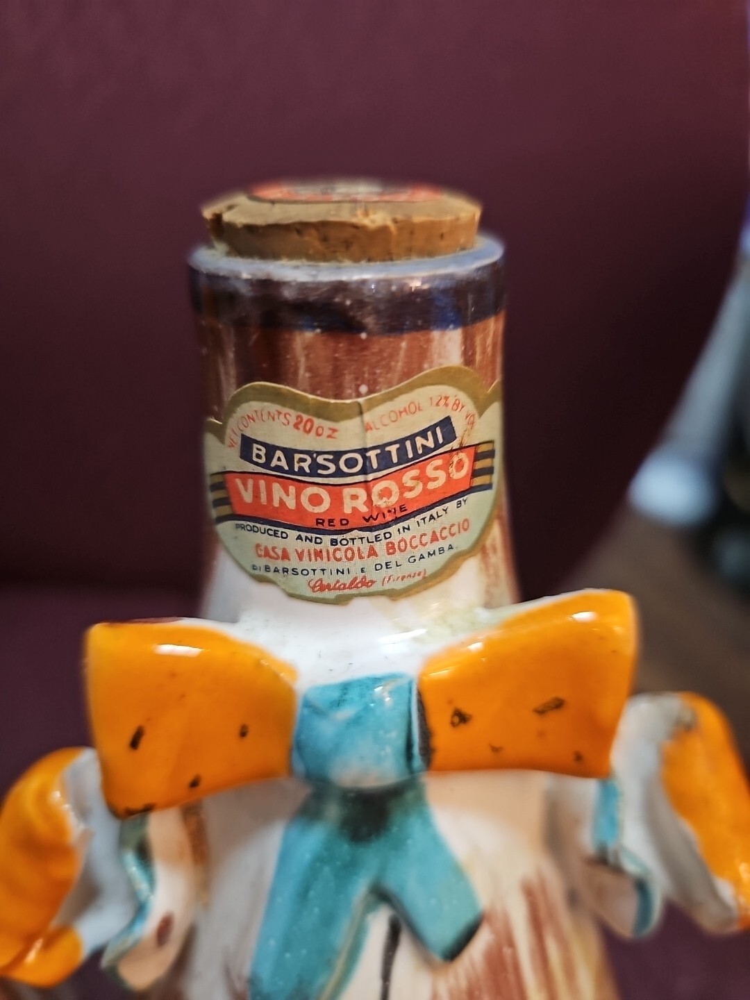 VINTAGE 60S MADE IN ITALY, TWEEDLEDUM & TWEEDLEDUMB EMPTY WINE