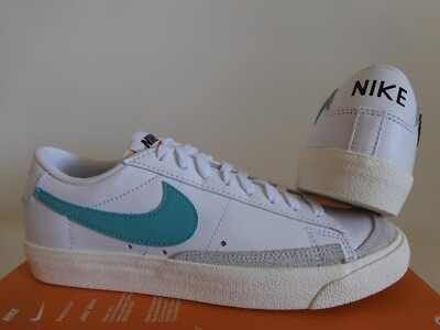 NIKE BLAZER LOW '77 VNTG VINTAGE WHITE-WASHED TEAL SZ 7 [DA6364