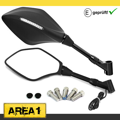 Area1 Spiegel mit Blinker für RK 6 600 RKS 125 RKS 250 RKV 200 G 125 (V43)